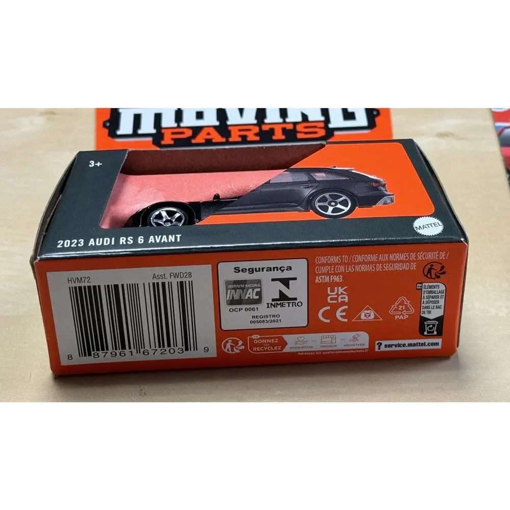 MATCHBOX MOVING PARTS 1/64 2023 AUDI RS 6 AVANT Hot Wheels ‘87 Quattro Turbo 102